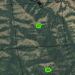 Henry Canyon T6N R38E Township Map Preview 3