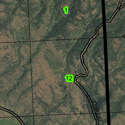 Albee T4S R31E Township Map Preview 3