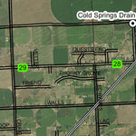 Hat Rock T5N R29E Township Map Preview 2