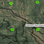Pearson Ridge T6S R33E Township Map Preview 2