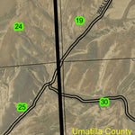 Vansycle Canyon T6N R32E Township Map Preview 3