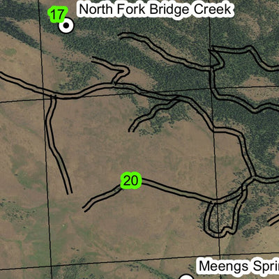 Gold Dredge Rec Site T6S R32E Township Map Preview 2