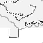 Motor Vehicle Use Map, MVUM, Kisatchie District, Kisatchie National Forest 2 Preview 3