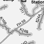 Motor Vehicle Use Map, MVUM, Kisatchie District, Kisatchie National Forest 7 Preview 3