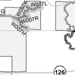 Motor Vehicle Use Map, MVUM, Winn District, Kisatchie National Forest 12 Preview 3