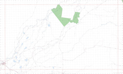 Getlost Map 8740-S Caloona Topographic Map V14b 1:25,000 Preview 1