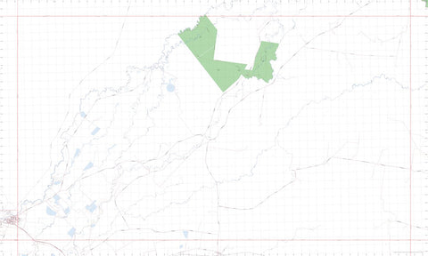 Getlost Map 8740-S Caloona Topographic Map V14b 1:25,000 Preview 1