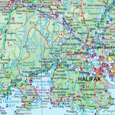 Nova Scotia 1:800,000 - ITMB Preview 3