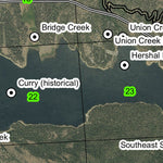 Mason Reservoir T10S R38E Township Map Preview 2
