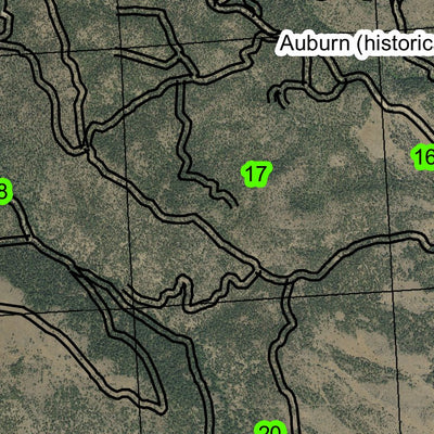 Auburn T10S R39E Township Map Preview 3
