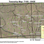 Pleasant Valley T10S R42E Township Map Preview 1