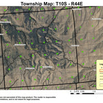 Sheep Mountain T10S R44E Township Map Preview 1