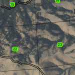 Sheep Mountain T10S R44E Township Map Preview 2
