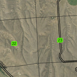 Baker City Landfill T10S R40E Township Map Preview 2