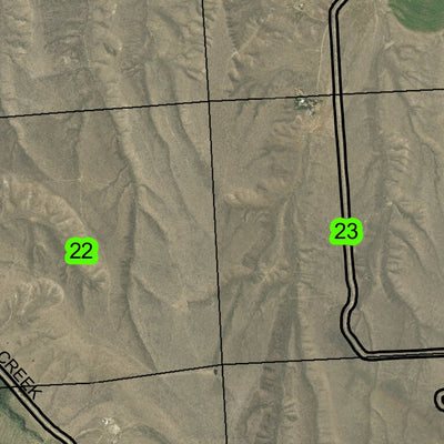 Baker City Landfill T10S R40E Township Map Preview 2