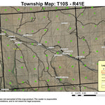 Lodge Creek T10S R41E Township Map Preview 1