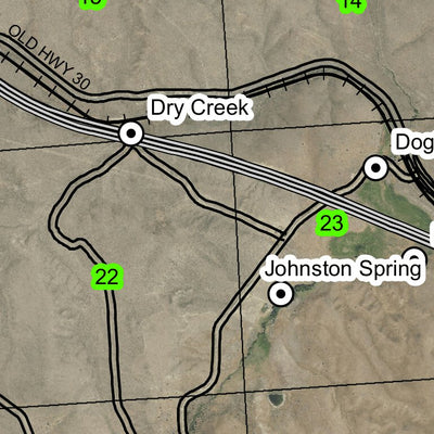 Lodge Creek T10S R41E Township Map Preview 2