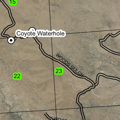 Unity Creek T11S R42E Township Map Preview 2