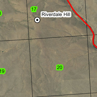 Thief Valley Reservoir T6S R40E Township Map Preview 2