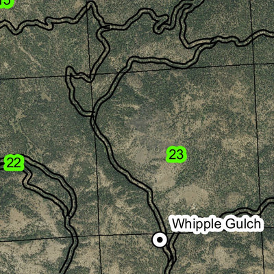 Black Mountain T11S R38E Township Map Preview 2