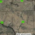 Bennett Reservoir T11S R41E Township Map Preview 2