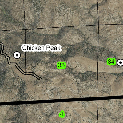 Bennett Reservoir T11S R41E Township Map Preview 3