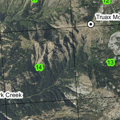 Granite Mountain T6S R45E Township Map Preview 3