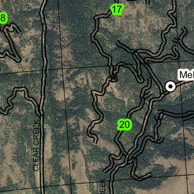 Mehlhorn Butte T7S R46E Township Map Preview 3
