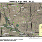 Durkee T11S R43E Township Map Preview 1