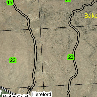 Burnt River Valley T12S R38E Township Map Preview 2