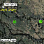 Summit Meadow T11S R36E Township Map Preview 2