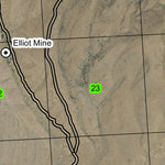 Reed Creek T12S R39E Township Map Preview 2