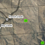 Durkee Valley T12S R43E Township Map Preview 2