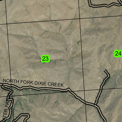 Lost Basin T12S R42E Township Map Preview 2