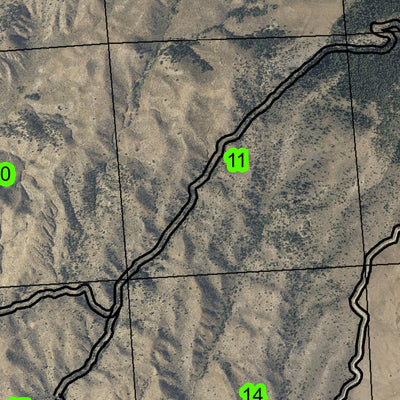 Weatherby T12S R44E Township Map Preview 3