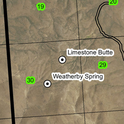 Huntington T14S R44E Township Map Preview 3