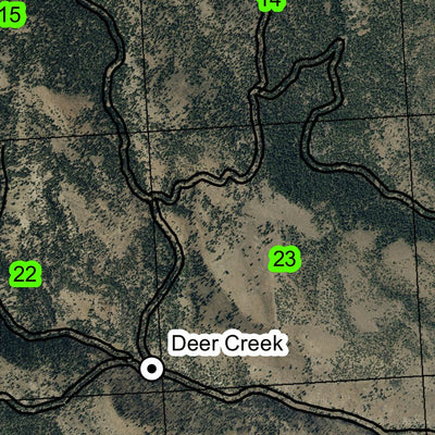 Grouse Creek T13S R39E Township Map Preview 2