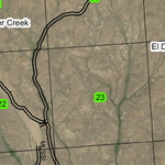 Baldy Mountain T13S R40E Township Map Preview 2