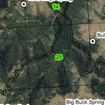 Table Rock Fire Lookout T14S R36E Township Map Preview 2