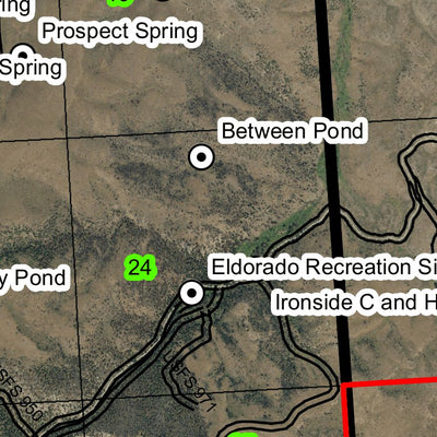 Long Creek T14S R37E Township Map Preview 2