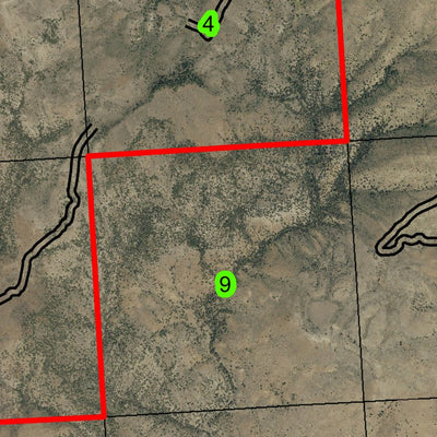 Long Creek T14S R37E Township Map Preview 3