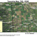 Wingville T8S R39E Township Map Preview 1