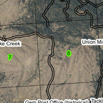 Sparta Butte T8S R44E Township Map Preview 3