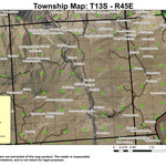 Gypsum T13S R45E Township Map Preview 1