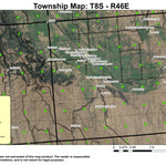 Halfway T8S R46E Township Map Preview 1