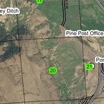 Halfway T8S R46E Township Map Preview 2