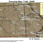 Huntington T14S R45E Township Map Preview 1