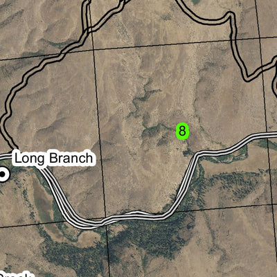 Brownlee Reservoir T8S R47E Township Map Preview 3