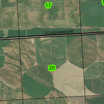 North Powder T6S R39E Township Map Preview 2