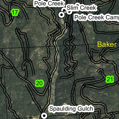 Sumpter T9S R37E Township Map Preview 2